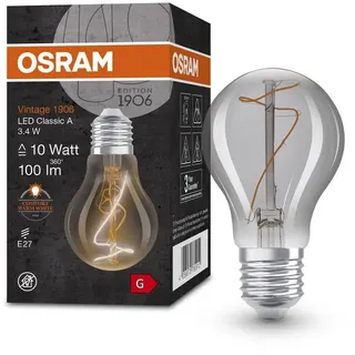 LEDVANCE LED-Vintage-Lampe E27 V1906CLA.103.4W1800