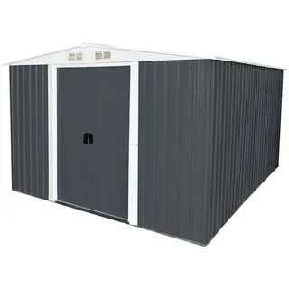 Home Deluxe Geräteschuppen Bohio 2,57 x 3,13 m Grau