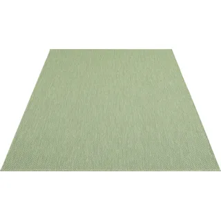 The CarPET Mistra round", grün, H:1mm Ø:160cm, Polypropylen, Teppiche, Teppich, moderner In und Outdoor Teppich