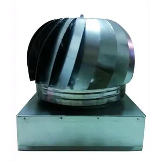 tecnoforte Officine – 9775327 Trichter aus Edelstahl Wind-, eckig, 27 x 27 cm