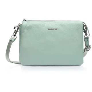 Mandarina Duck Umhängetasche Mellow Leather Crossover Bag Iceberg Green