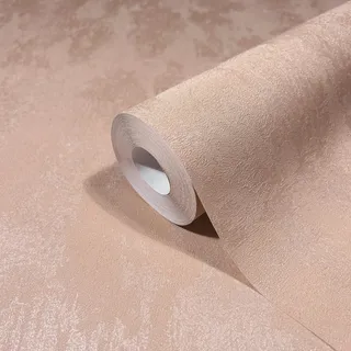 Marburg Vliestapete Uni Metalloptik Glänzend Modern 10,05 m x 0,53 m Orange