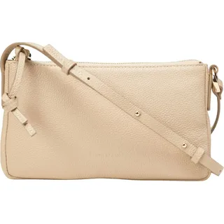 Marc O'Polo Leder Umhängetasche Fuana Crossbody Bag Blushed Camel beige - Beige