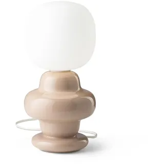 Licht-Erlebnisse Tischlampe Roberto Klein H: 35 cm Handarbeit Keramik Glas E14