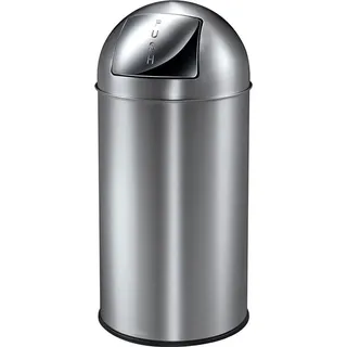 VepaBins Pushcan 40 l Silber
