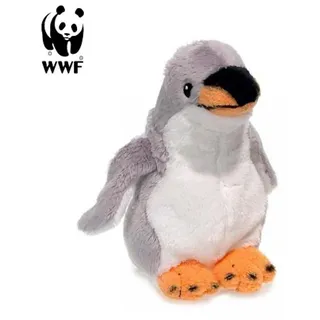 WWF Plüschtier Pinguin (15cm) lebensecht Kuscheltier Stofftier NEU - Grau