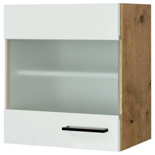 FlexWell Küchenoberschrank , Eichefarben, Magnolie , Metall , 1 Fächer , einzeln stellbar , 50x54.8x32 cm , Made in Germany , individuell planbar, Zusatzausstattung erhältlich, hängend , Küchen, Küchenmöbel, Küchenschränke, Küchenoberschränke