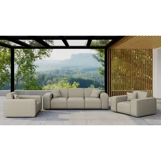 kaiser möbel MALIBU Loungeset dunkelbeige