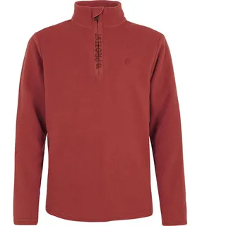 Protest Perfecty Fleece Mit Halbem Reißverschluss - Barn Red - 164 cm