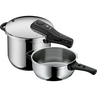 WMF Schnellkochtopf Perfect One Pot Schnellkochtopf-Set, 6,5 und 3,0 Liter