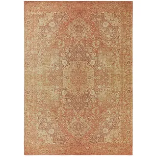 benuta Nest Flachgewebeteppich Frencie Rosa 120x180 cm , Textil , Patchwork , Rechteckig , 120x180 cm , Oeko-Tex® Standard 100 , wasserabweisend , Teppiche und Böden, Teppiche, Webteppiche