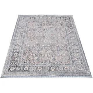 GALLERY M branded by Musterring CLASSICO Teppich 80 x 150 cm Grau/Mehrfarbig