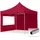Faltpavillon 3 x 3 m inkl. 2 Seitenteile Rot