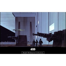 Bild Wandbild Star Wars Hangar 40 x 30 cm