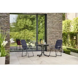 Siena Garden Garten-Essgruppe 3-tlg. Grau