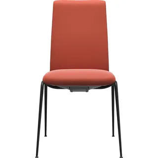 Stressless® Polsterstuhl »Laurel« () Low Back, Größe M, mit Beinen aus Stahl in Schwarz matt, beige