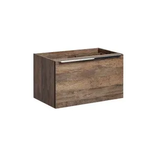 Waschtisch-Unterschrank Wandunterschrank Stelia Eiche sante fe vitage 60 cm - Braun