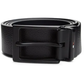 Tommy Hilfiger Herrengürtel Leder 3,5 Schwarz 115