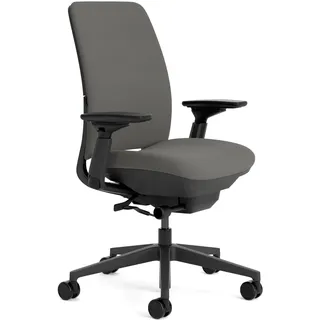 Steelcase Amia Ergonomischer Bürostuhl mit LiveBack Lumbalstütze und 4D-Armlehnen Eule, 68 x 56.5 x 99