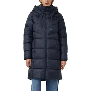 s.Oliver Steppmantel mit Stehkragen und Kapuze