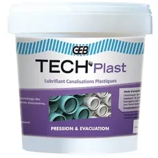 GEB Techplast Eimer, 1 kg, Polyvinylchlorid, farblos, one Size