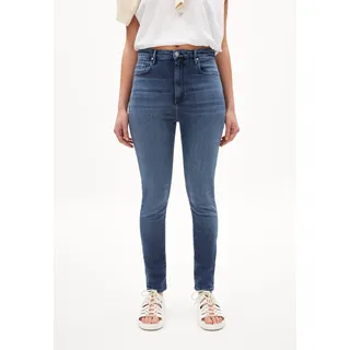 INGAA |  Jeans Skinny Leg High Waist Bio-Baumwoll Mix X-Stretch - blau (26-30)