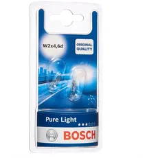 Bosch Pure Light Fahrzeuglampen - 12 V1,2 W W2x4,6d - 2 Stücke