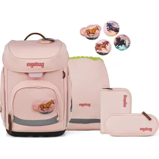 ergobag cubo 5-tlg. UnzähmBär Rosa