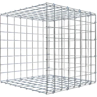 Gabiona C-Ring-Gabione-Anbaukorb Typ 2 40 x 40 x 40 cm Maschenw 5 x 5 cm