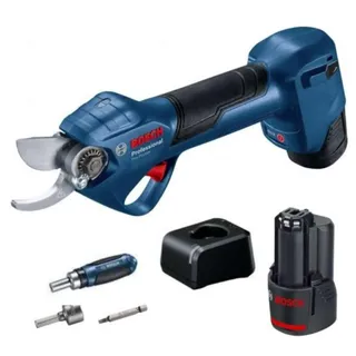 Bosch Pro Pruner Professional Akku Astschere 12 V ( 06019K1021 Akku-Astschere 2x3Ah 12V Li-Ion 4059952530093