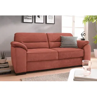 sit&more Couch Mikrofaser 3-Sitzer Orange