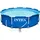 Metal Frame Pool Ø 305 x 76 cm inkl. Filterpumpe