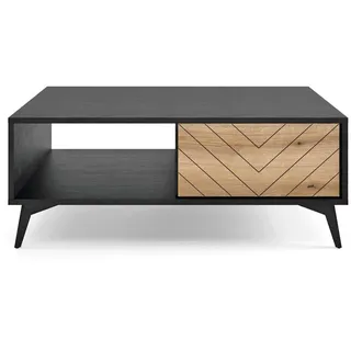 Selsey Boulia Schwarz Eiche 68 x 104 cm
