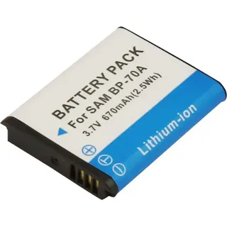 Avizar, Akku Samsung AQ100 670 mAh 3,7 V Li-Ion, Weiß