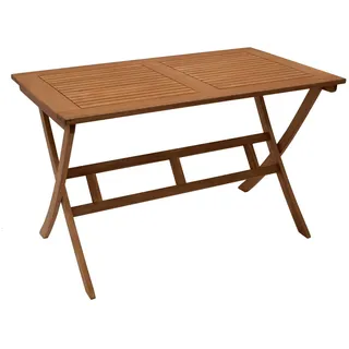 Klapptisch BONITA, 120 x 70 cm, Eukalyptus Holz geölt, oval, FSC®-zertifiziert