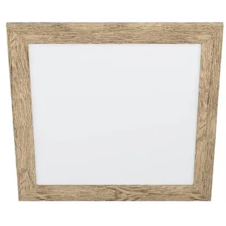 EGLO PIGLIONASSO DECKE 500X500 HOLZ RUSTIKAL/WEISS