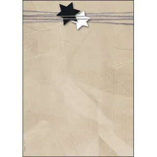 Sigel Weihnachtsbriefpapier Christmas Wrapping 100 Blatt | DP079, für Einladungen Angebote und Menükarten
