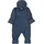 Fleece-Overall blau 62