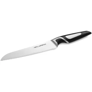 FLORINA Brotmesser 20 cm | Küchenmesser mit Wellenschliff PROFESSIONAL | Messer mit Ergonomischen Griff & Antirutsch-Beschichtung | Universalmesser aus Rostfreiem Stahl | Spülmaschinengeeignet