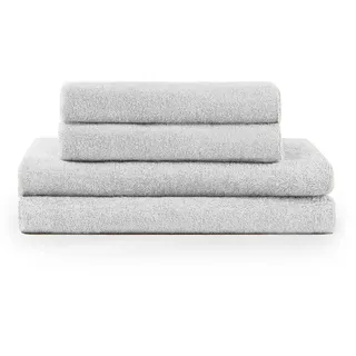 Blumtal Badetuchset 4-tlg. weiß