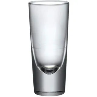 Bormioli Rocco 156739F Bistro Aperitif, 148ml, mit Füllstrich bei 2cl + 4cl, Glas, transparent, 6 Stück