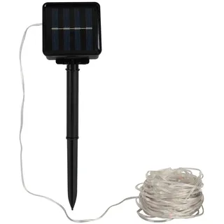 Ambia Garden Solarleuchte , Klar , Kunststoff , 1109 cm , mit Schalter , Dekoration, Gartendeko