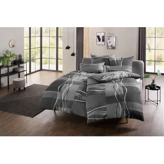 OTTO home Kelian grafisch Grau 155 x 220 cm + 2 x 80 x 80 cm