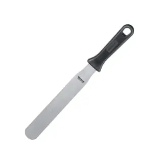 Westmark Profi-Streichpalette/Konditorenmesser, Gerade, Flexibel, Klingenmaß: 3,5 x 23 cm, Länge: 36 cm, Rostfreier Edelstahl/Kunststoff, Master Line, Schwarz/Silber, 31222270