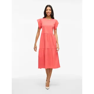 Vila Sommerkleid »VISUMMER S/S MIDI DRESS - NOOS«