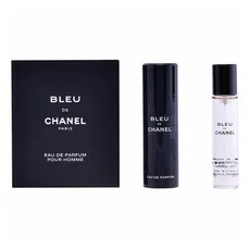 Bild von Bleu de Chanel Eau de Parfum refillable 20 ml + Eau de Parfum Nachfüllung 2 x 20 ml Geschenkset