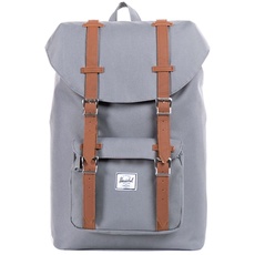 Bild Little America Backpack Mid-Volume 17 l grey/tan synthetic leather