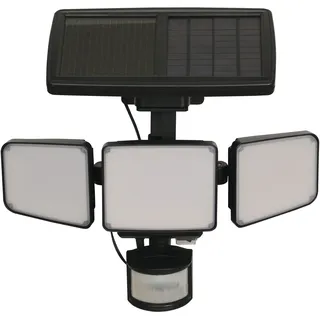 Außen-Wandleuchte LUXFORM "Solar-Sicherheits-Wandleuchte - La Rioja - LED", schwarz, 1 Stk., Leuchten, Außen-Wandleuchte, Erkennungsmodus (1000LM)