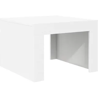 vidaXL Couchtisch Weiß Holz 50 x 50 x 35 cm