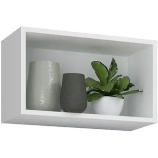 VCM Hängeregal Arila Bücherregal 50 x 28 x 30 cm Weiß